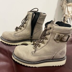 Harley Davidson motorcycle boots